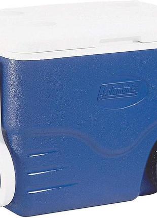 Coleman пасивний дорожній холодильник 40 qt performance wheeled cooler термоконтейнер 37,5 л переносний холодильник на колесах