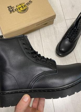 Ботинки dr. martens 1460 меховые женские7 фото