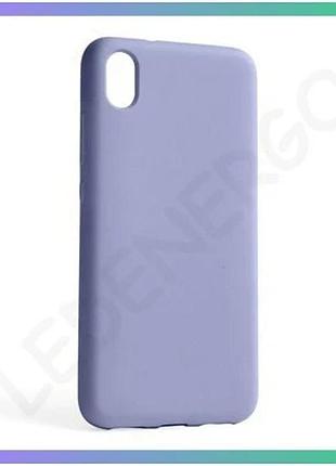 Силиконовый чехол для xiaomi redmi 7a лавандовый без логотипа накладка для защиты смартфона sku_271000 sku_stcom_2710000242130