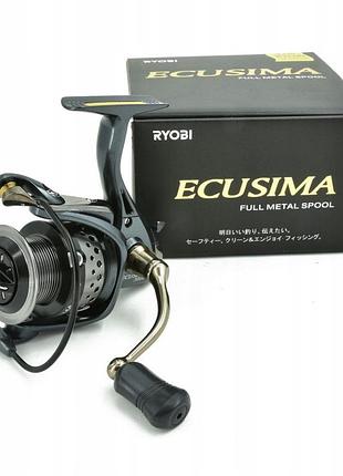Котушка ryobi ecusima 3000 7 підшипників для спінінга dragon для рибалки