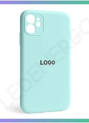 Чехол силиконовый для apple iphone 12 с закрытой камерой бирюзовый защитный чехол-накладка sku_2710000 sku_stcom_2710000244745