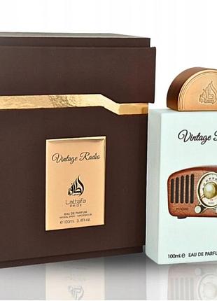 Парфумована вода lattafa pride vintage radio 100 мл