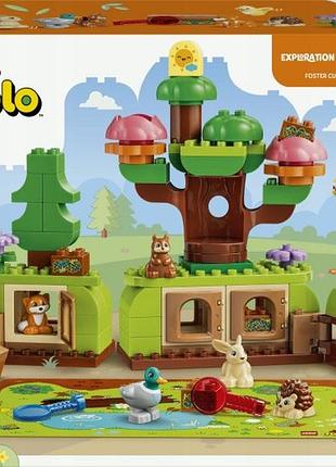 Конструктор lego duplo las odkrywców z dzikimi zwierzętami 10480