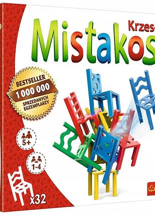Набір стільців mistakos 4 шт. гра trefl