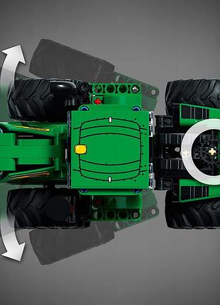 Lego technic трактор john deere 9620r 4wd 42136 4