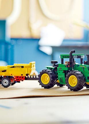 Lego technic трактор john deere 9620r 4wd 42136 5