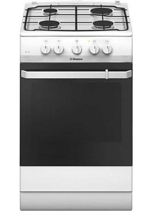 Плиты кухонные hansa fcgw510009d1 белый