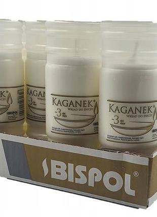 Набір 24 штуки вкладишів для лампадок bispol kaganek 3d (24шт)