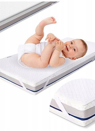 Наматрацник hydro max 120x60 з широкими гумками дихаючий