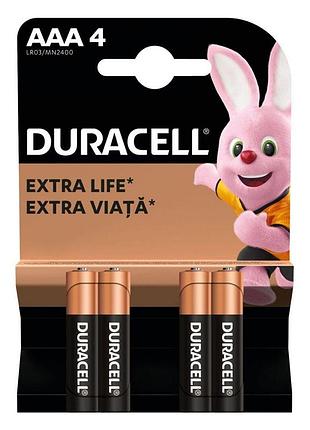 Батарейка duracell basic (4шт) ( )