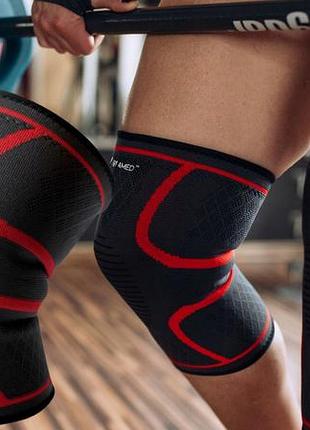 Напівкруги на стегна fit4med xl легка компресійна обруч змічувач коліна пресуюча для бігу не зсувається
