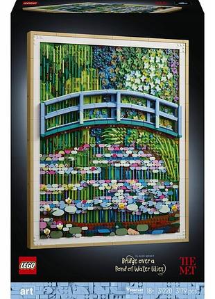 Конструктор lego art 31220 claude monet міст над ставком з лататтям