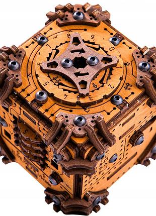 Головоломка тессеракт кімната втечі пазл-бокс дерев'яний пазл 3d wooden.city