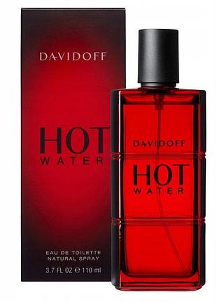 Туалетна вода davidoff hot water 110ml для чоловіків
