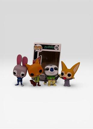 Колекційні фігурки funko pop! disney: zootopia