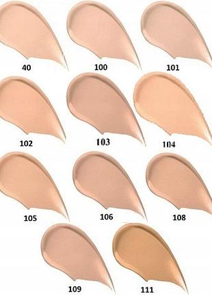 Набір з 3 штук тональний крем max factor facefinity lasting performance 106 natural beige 35 мл 4