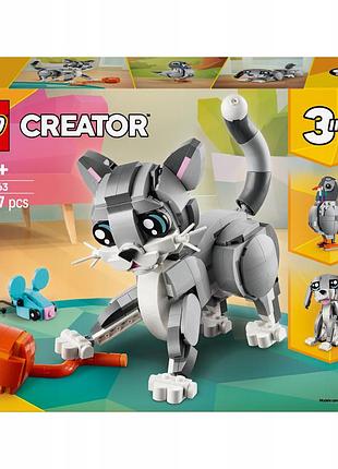 Lego creator 3 в 1 веселий кіт 31163