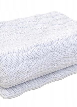 Чохол на матрац silvercare 140x200 сріблястий товстий