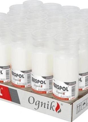 Парафінові вклади для свічок bispol ognik wp4 96h 24 штук довгого горіння
