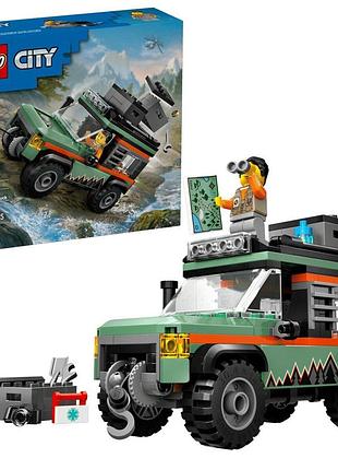 Конструктор lego city внедорожный горный грузовик 4x4
