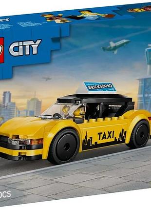 Конструктор lego city желтое такси