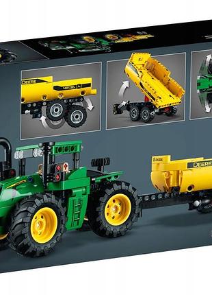 Конструктор lego technic 42136 трактор john deere 9620r 4wd 3