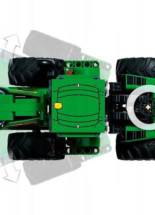 Конструктор lego technic 42136 трактор john deere 9620r 4wd 7