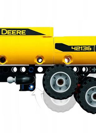 Конструктор lego technic 42136 трактор john deere 9620r 4wd 8