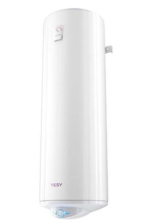 Водонагрівач електр. tesy anticalc slim круглий слім gcv 803824c b14 tsr, 80л, 2,4квт, сухий тен, мех. кер-ння, c білий