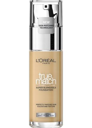 Набір з 2 штук тональний крем loreal true match 3.d/3.w warm dore