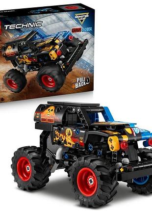 Конструктор lego technic 42219 monster jam grave digger ogień i lód 42219