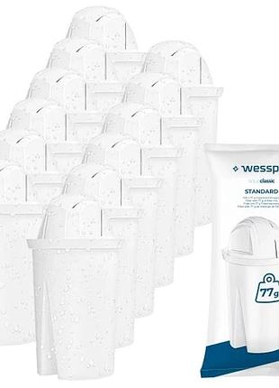 12x фільтр wessper aquaclassic для фільтруючого дзбана dafi crystal замінник