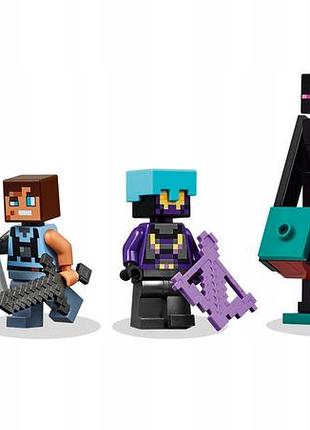 Lego 21279 minecraft вежа ендермана 3