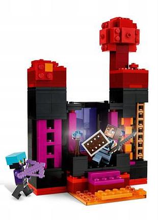 Lego 21279 minecraft вежа ендермана 7