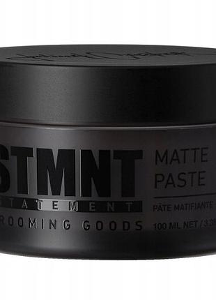 Паста матуюча stmnt statement matte paste для чоловіків 100 мл