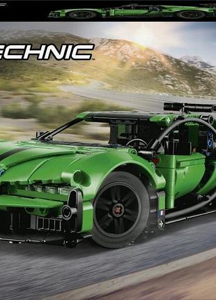 Конструктор lego technic zielony гіперкар bugatti chiron pur sport 42241