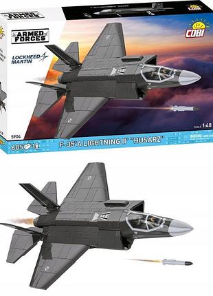Конструктор cobi 5904 f-35a lightning ii "гусар" винищувач