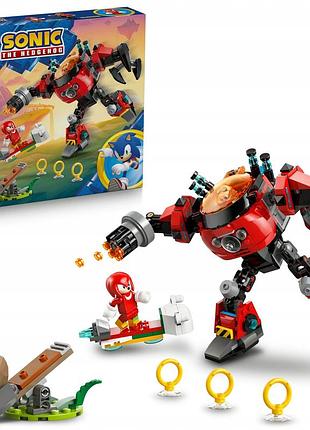 Конструктор lego sonic 77005 knuckles проти dr eggman у меху egg crusher