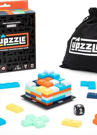 Learning resources upzzle стратегічна головоломка з пазлами подарунок для дітей від 7 років дорожня гра для 2 гравців