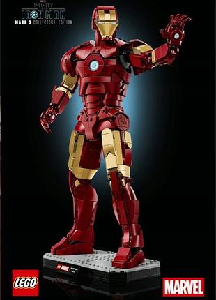 Lego marvel iron man mark 3 колекціонне видання 76344
