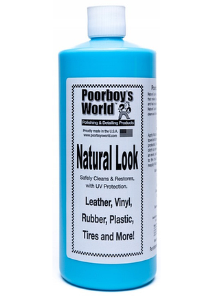Poorboy's world natural look 946ml засіб для пластику