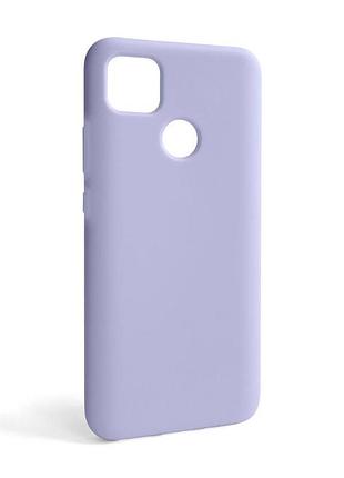 Силіконовий чохол для xiaomi redmi 9c лавандовий накладка без логотипу захист від ударів і подряпин sku_stcom_2710000242611