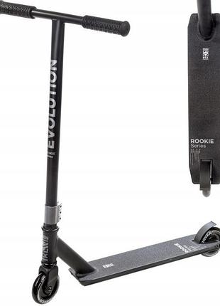 Спортивний самокат raven evolution rookie black 100mm