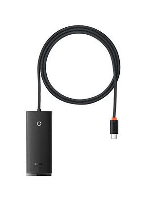 Usb-хаб baseus lite series type-c hub adapter (type-c to usb. ) black ( )