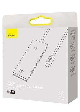 Usb-хаб baseus lite series type-c hub adapter (type-c to usb. ) black ( ) 2
