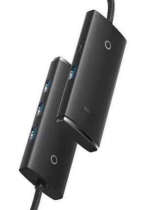 Usb-хаб baseus lite series type-c hub adapter (type-c to usb. ) black ( ) 4