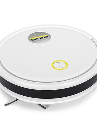 Робот-пылесос karcher rcv 2, влажная уборка, конт пыль -0.42л, вода -0.25л, автон. работа до 130хв