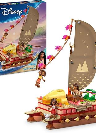 Lego ǀ disney каякова пригода ваяни іграшка для дітей набір для творчості човен і 4 мініфігурки 43270