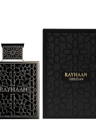 Парфуми rayhaan obsidian eau de parfum арабські 100 мл