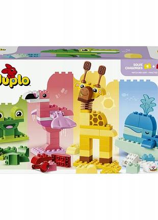 Конструктор lego duplo town 10472 гра в будування тваринок